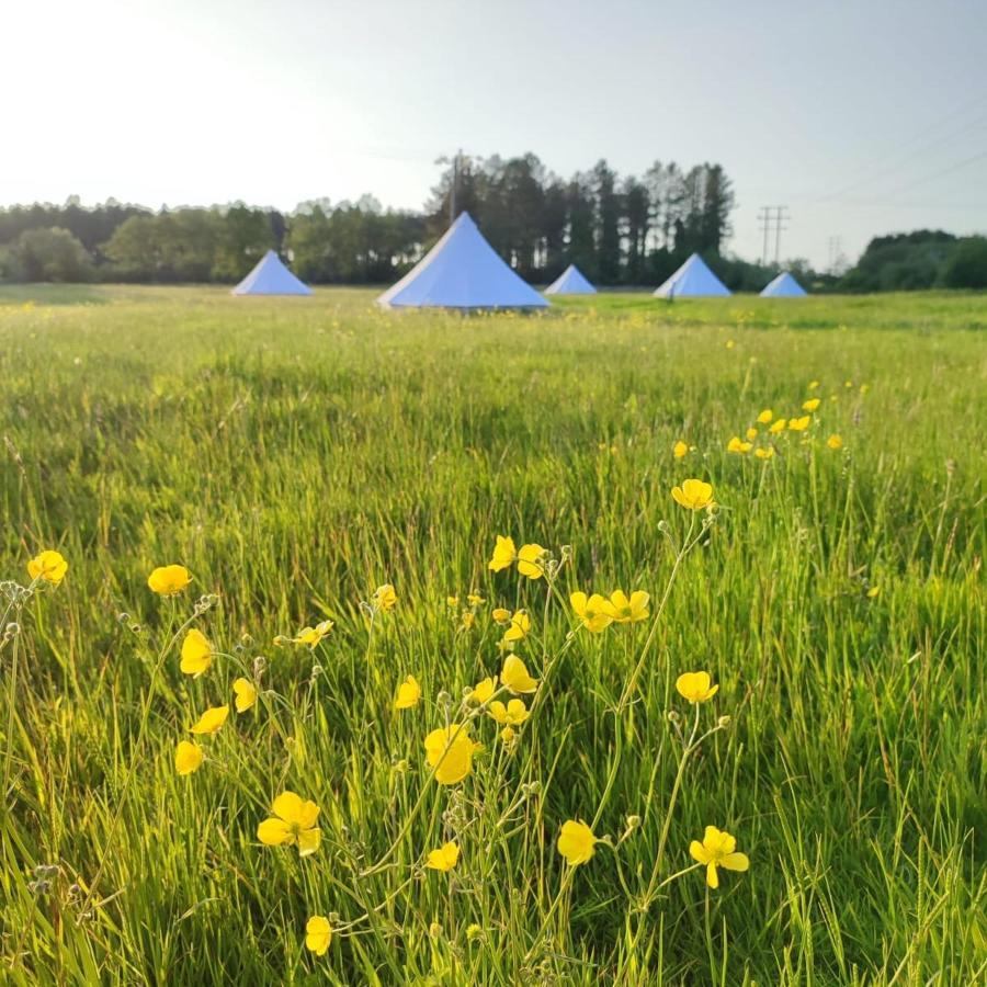 Dorset Glamping Fields Hotel Corfe Mullen Exterior foto